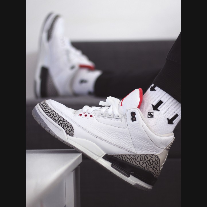 nike jordan retro 3 white cement